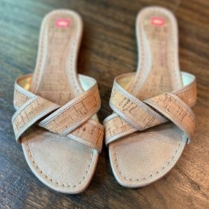 Elaine Turner cork sandals